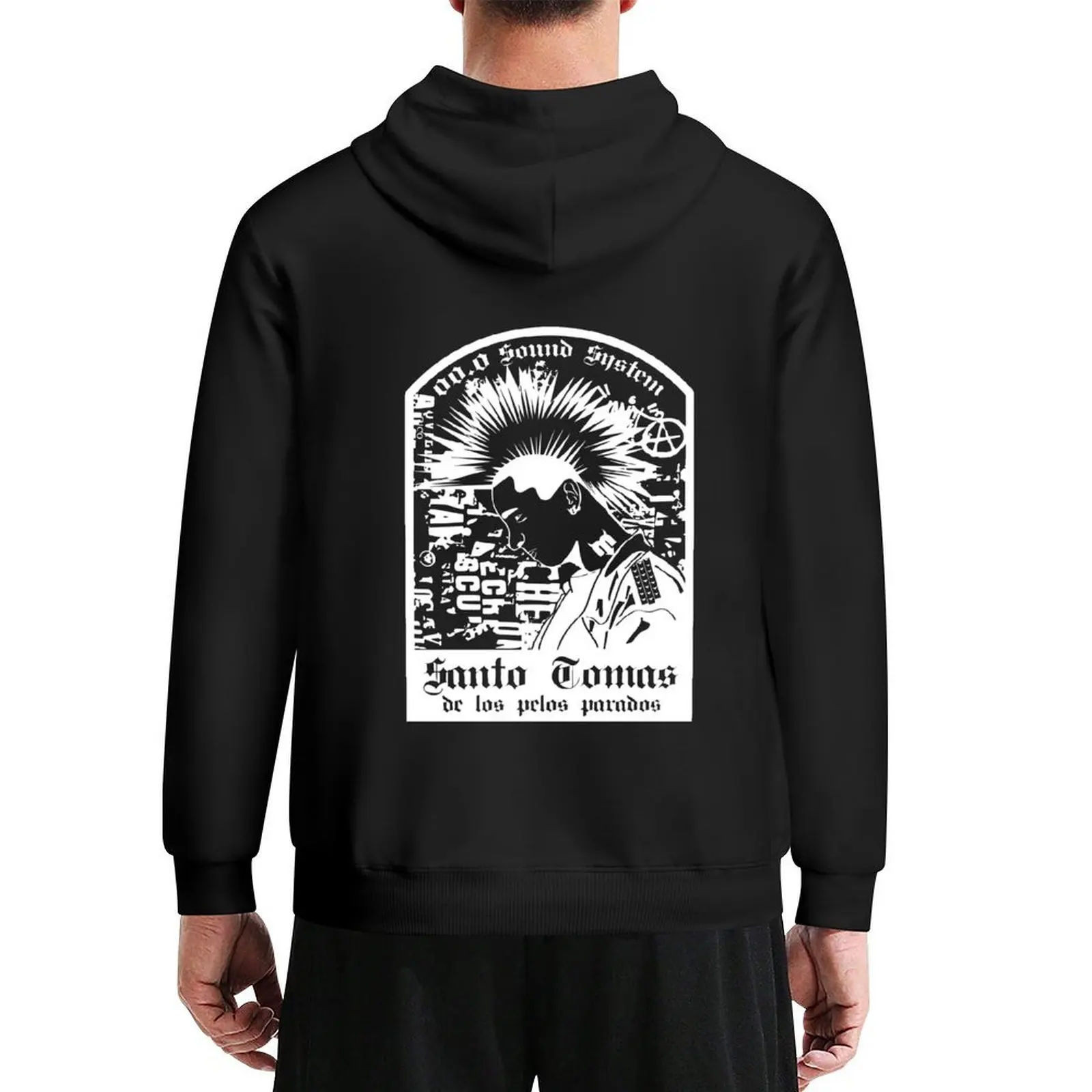 

Santo Tomas de los pelos parados Hoodie clothes for men mens clothing blouse men's sweat-shirt men's oversize hoodie