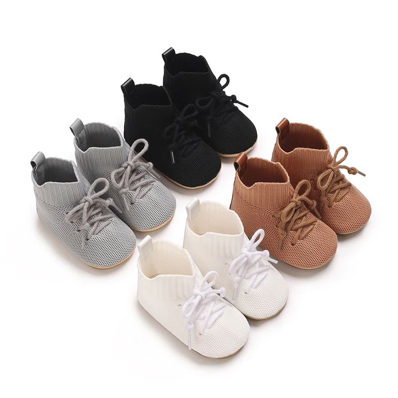 Fashionable Men's And Women's Baby Shoes Classic Soft Soled Casual Shoes 0-1 Year Old Baby Shoes Pre Walking Shoes