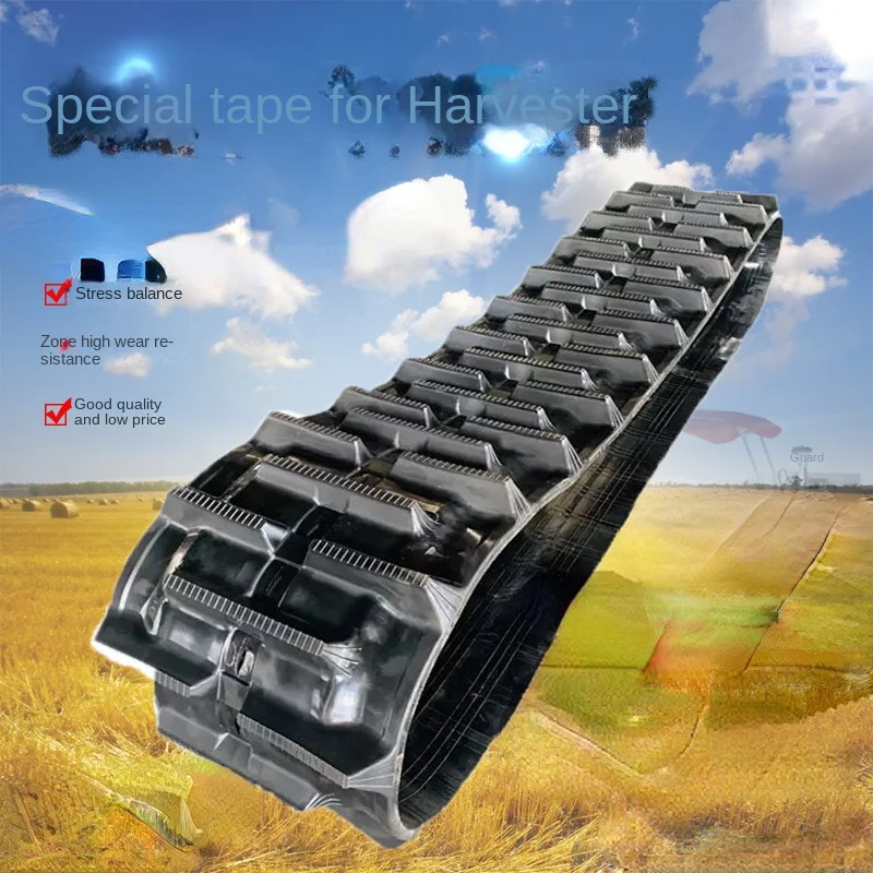 588/688/988 Harvester Accessories Original High-Flower Rubber Track