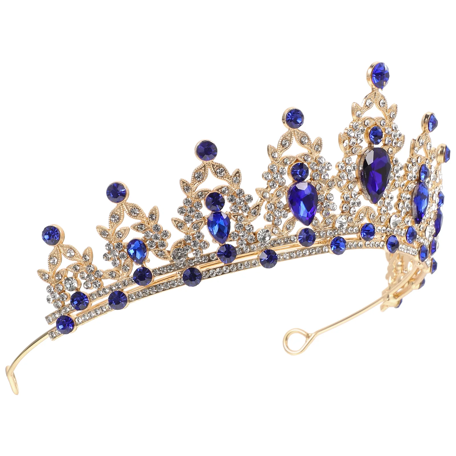 

Rhinestone Crown Women Tiara Bridal Hair Accessories Girls Wedding Elegant Chic Stunning PARTY Proms Celebrations