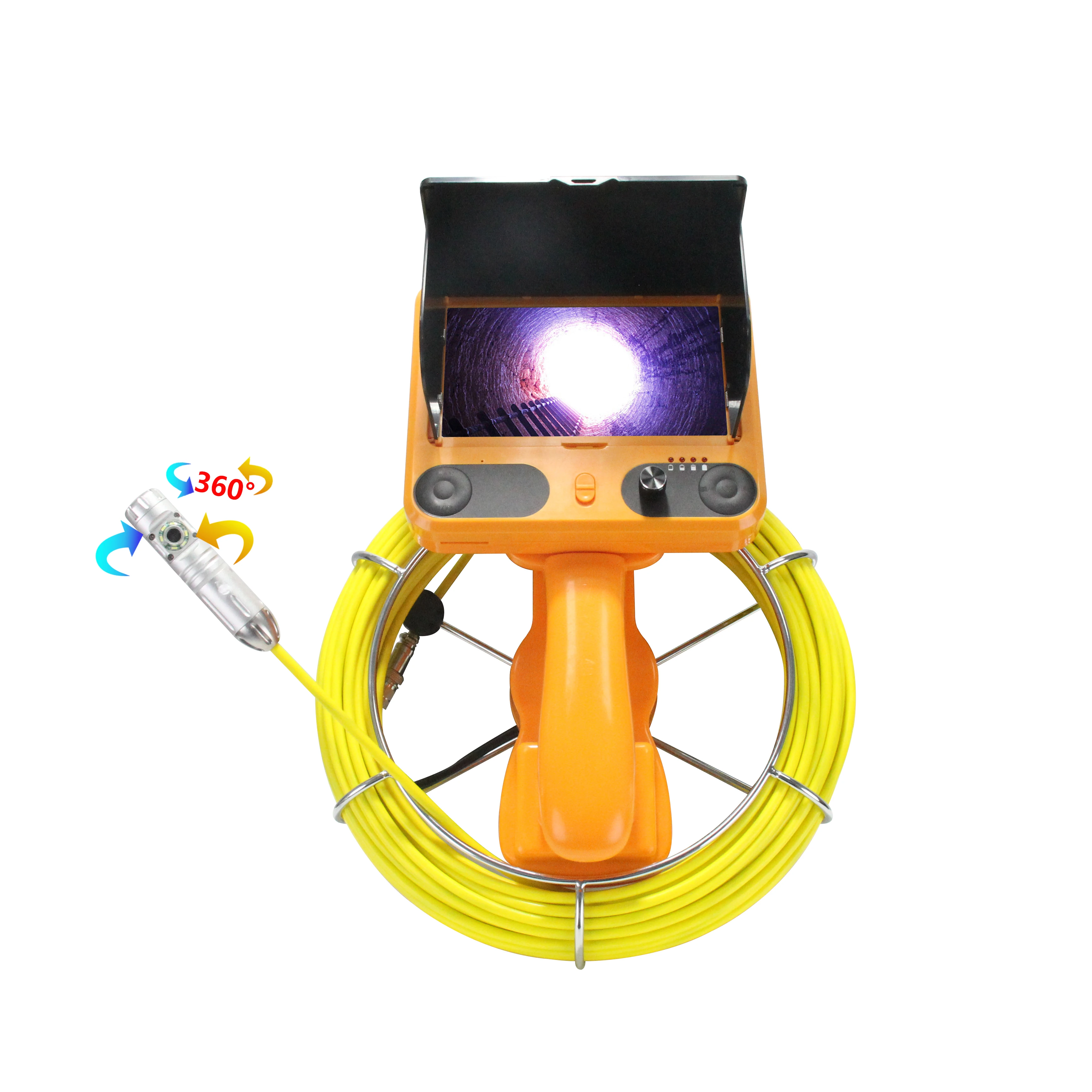 23 مللي متر المزدوج السباكة استنزاف الأنابيب التفتيش كاميرا الصرف الصحي خط أنابيب مدخنة التفتيش كاميرا التناظرية بالمنظار فيديو كاميرا رقمية