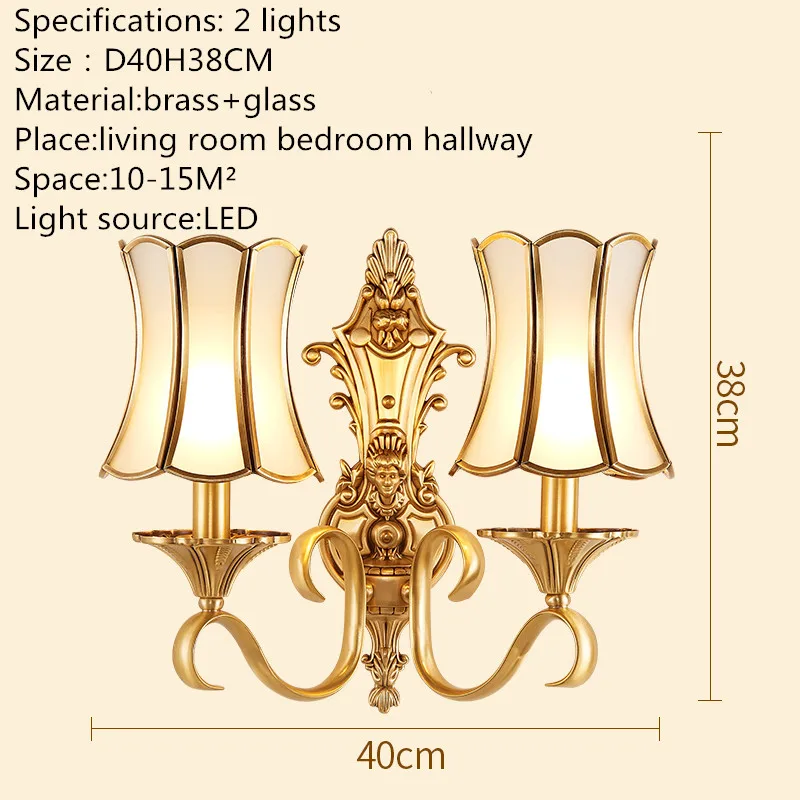APRIL Modern LED Wall Lamp Creative Design Brass Sconce Light for Home Living Room Corridor Decor