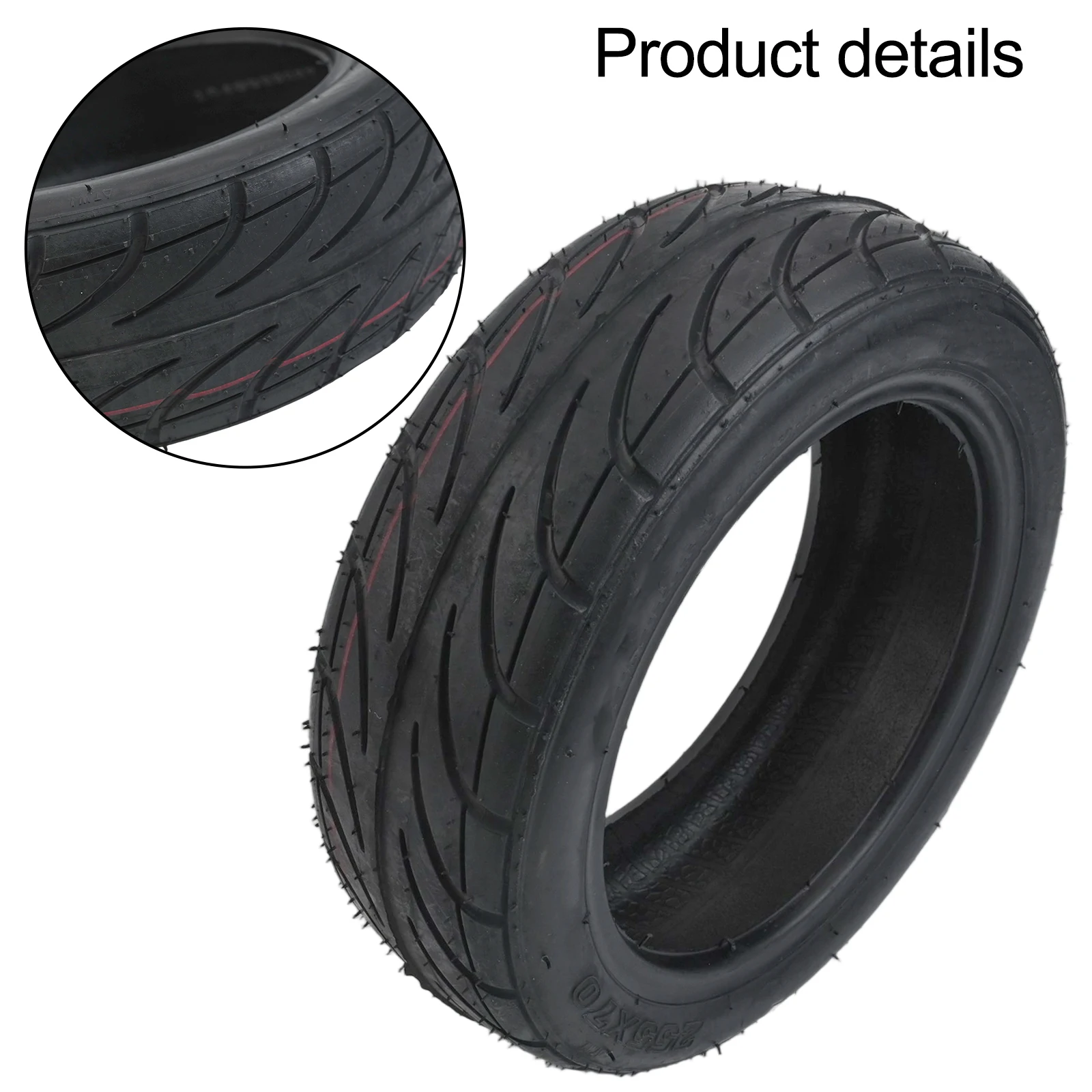 

255*70 шина для скутера 10-дюймовая бескамерная шина долговечность легко заменить шины для скутера электрический скутер