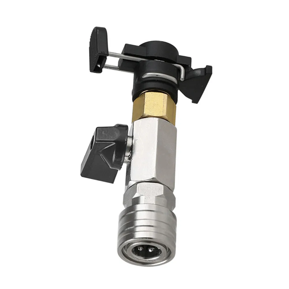 

For Karcher K-Series Compatible Ball Valve Adapter M22 14mm Quick Connect for Pressure Washer Flow Control 4500 PSI