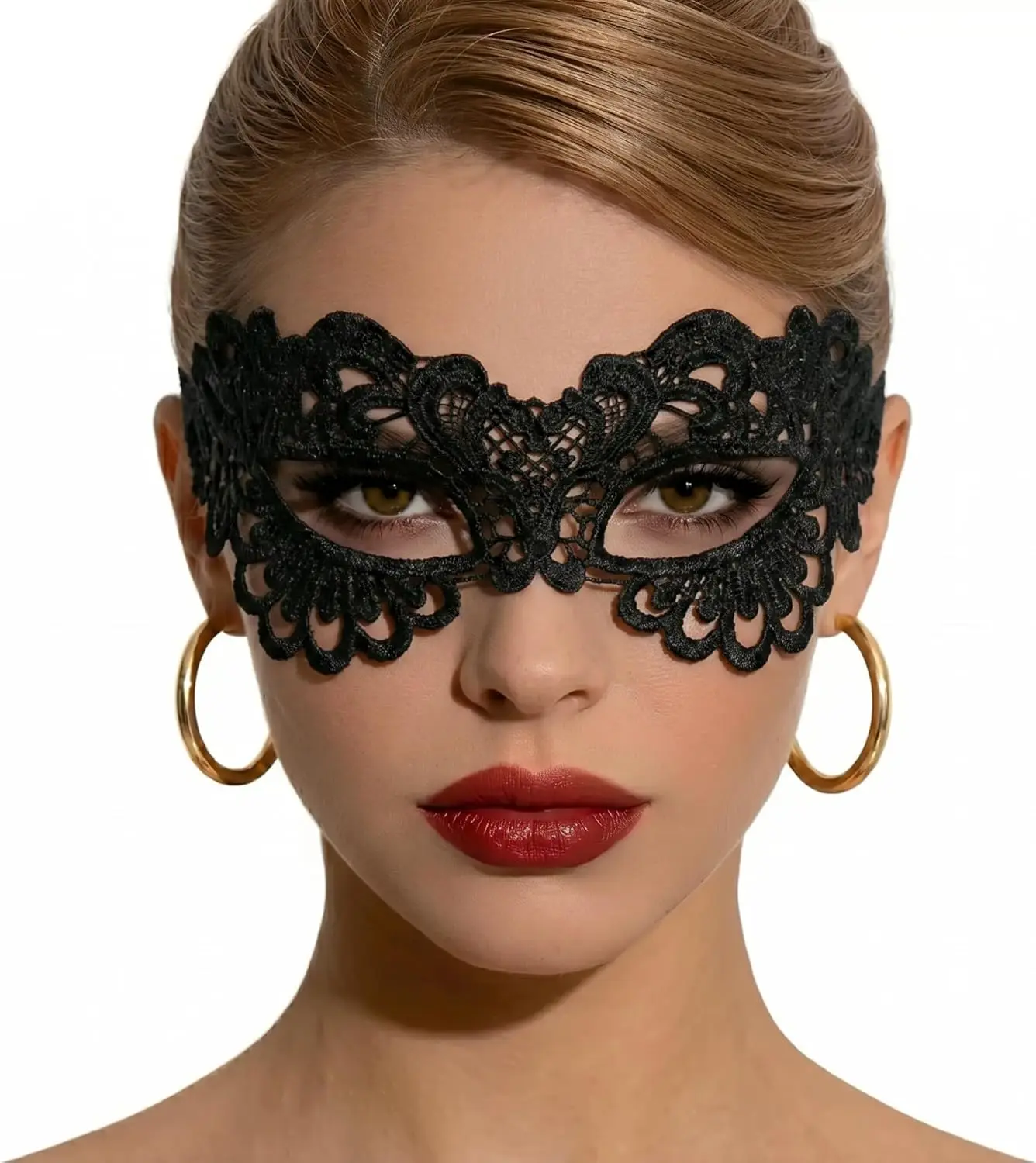 

Women's Lace Masquerade Mask for Halloween Party