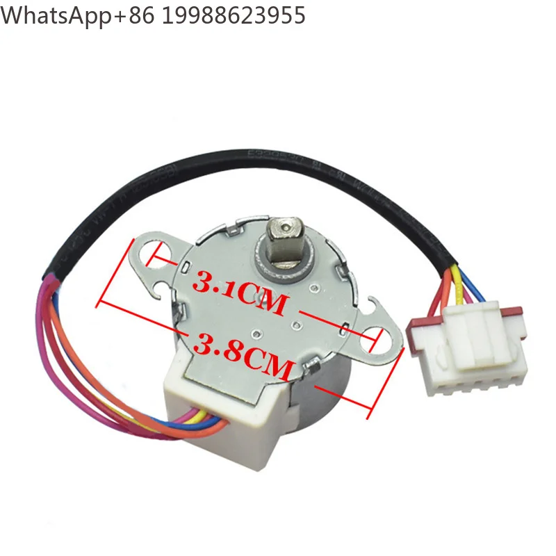 MP24GA5 Synchronous Step Swing Motor for Midea Hanging Air Conditioning Conditioner 24BYJ48 Swing Leaf Deflector Wind 12V