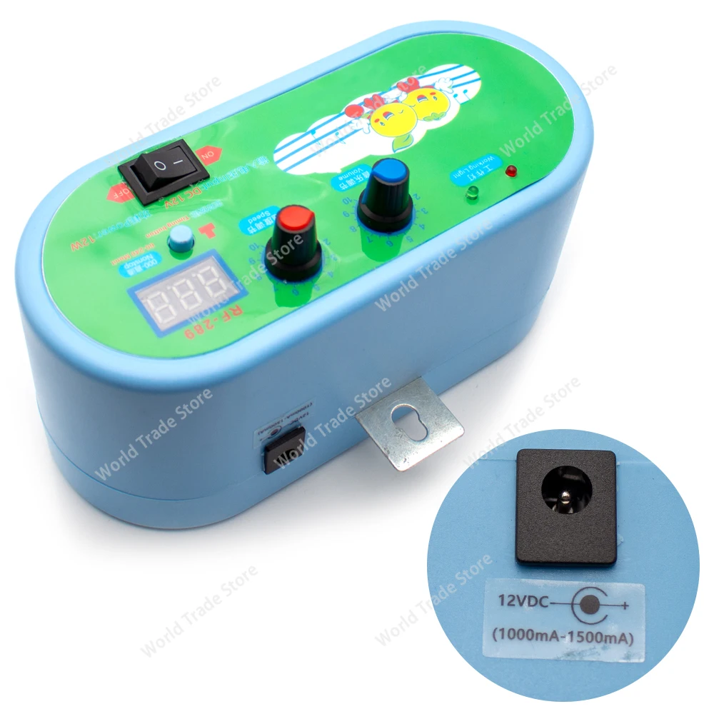 الكهربائية الطفل السرير سوينغ تحكم الطفل مهد سائق قابل للتعديل 10 مستويات حجم سرعة الموقت 12 واط مجموعة اثاث الاطفال