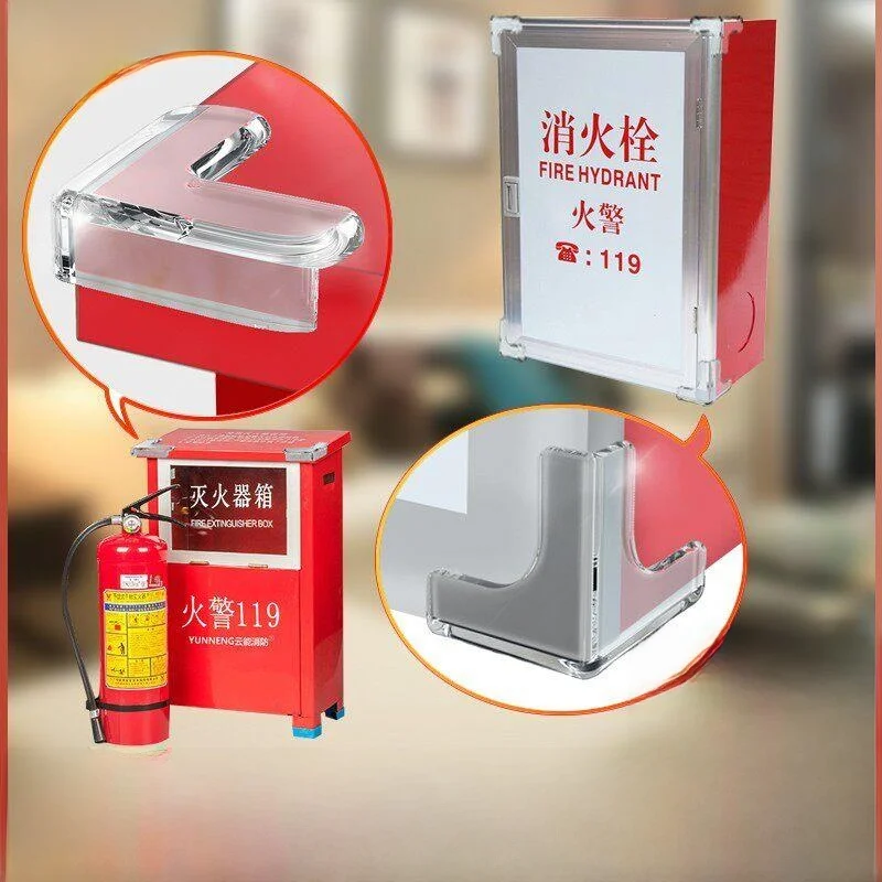 Transparent Silicone T-Shape Fire Hydrant Anti-Collision Corner Protector Soft Cover Baby Proofing Table Corner Guard Right A...