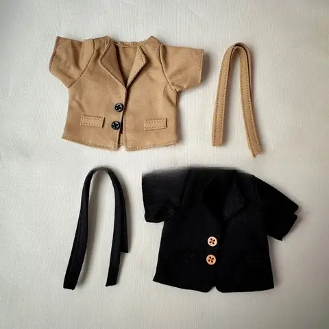 Manteau coupe-vent vintage de 10cm, tenue de poupée, vêtements de remplacement pour 1/6 BJD Zsiga