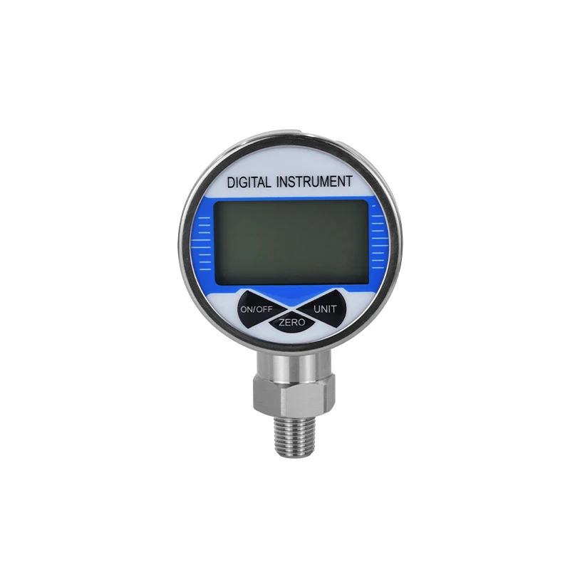 مقياس الضغط الرقمي -1-1000bar الهواء السائل الوقود النفط المياه مقياس الضغط الرقمي M20 * 1.5 ، G1/2 ، G1/4 مقياس الضغط