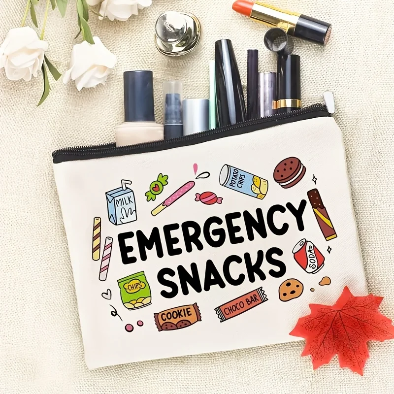 Durable, Stylish Gift, Convenient Zipper Closure, Best Gift for Your Partner, Gift for Sisters, Portable Cosmetic Bag, Student