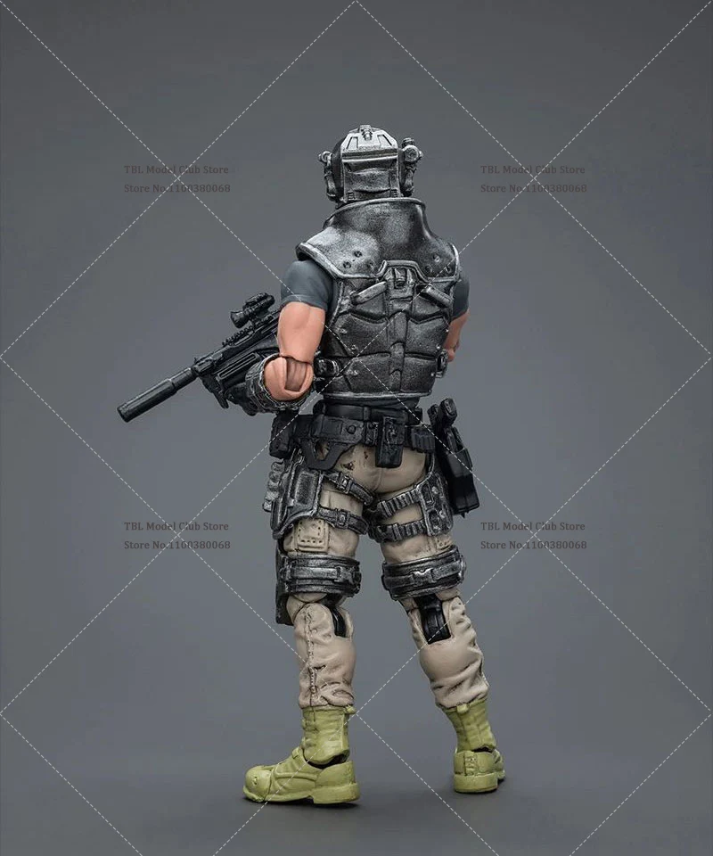 In Stock JOYTOY 1/18 Scale Male Soldier Military Series Sack Mercenaries Kina Mercenaries Full Set 10.6cm Action Figure Doll