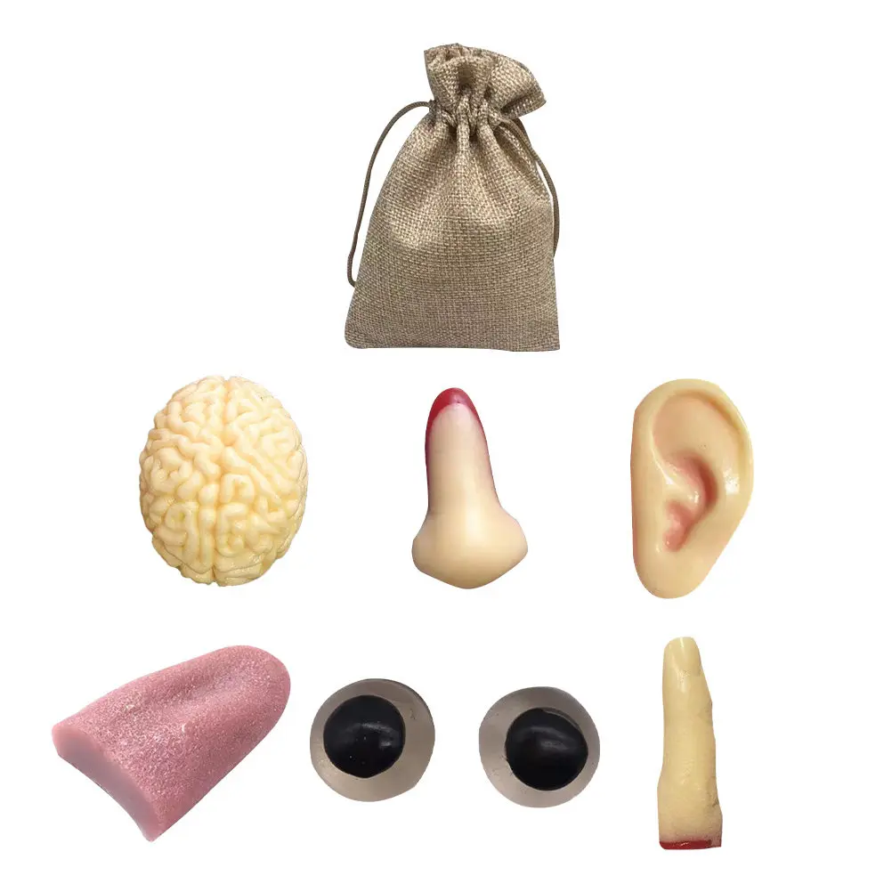 

Набор реалистичных реквизитов для розыгрышей: имитация пальцев, носа, ушей для фестивальных шуток и розыгрышей на 1 апреля