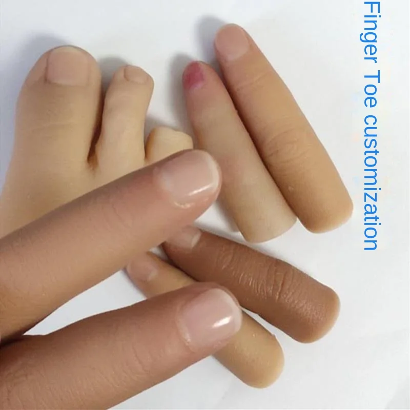 Finger Prosthetic Finger, Artificial Finger, Broken Finger Cosmetic Finger Custom-Made Artificial Toe Finger