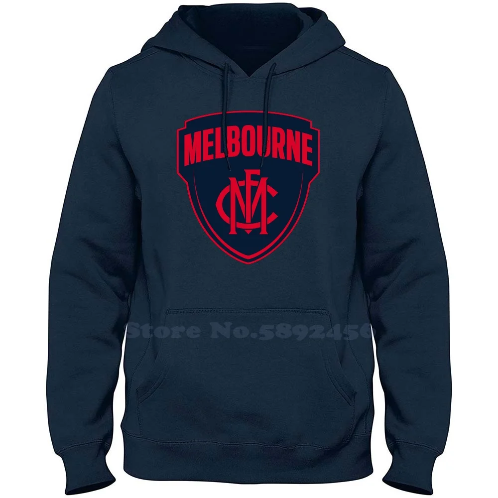 Melbourne Demons FC Logo Fashion Sweatshirt Hoodie Top Quality Graphic 100% Cotton Hoodies