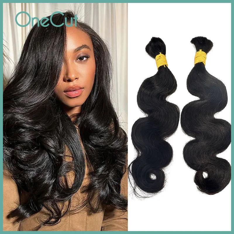

Bulk Human Hair For Braiding Body Wave Human Braiding Brazilian Remy Bulk Human Hair Extensions Natural Color No Weft For Braids