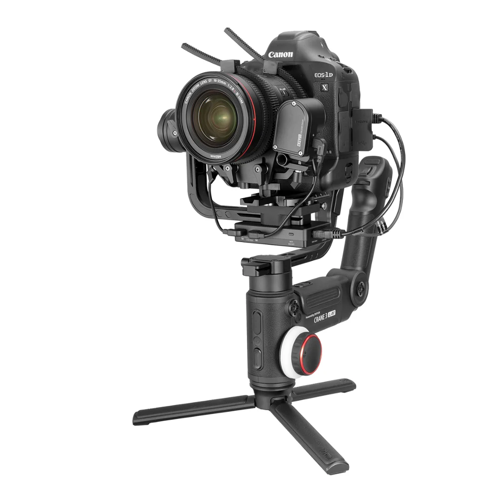Accesorios ZHIYUN Crane 3 Placa de liberación rápida de laboratorio para Canon EOS 1DX