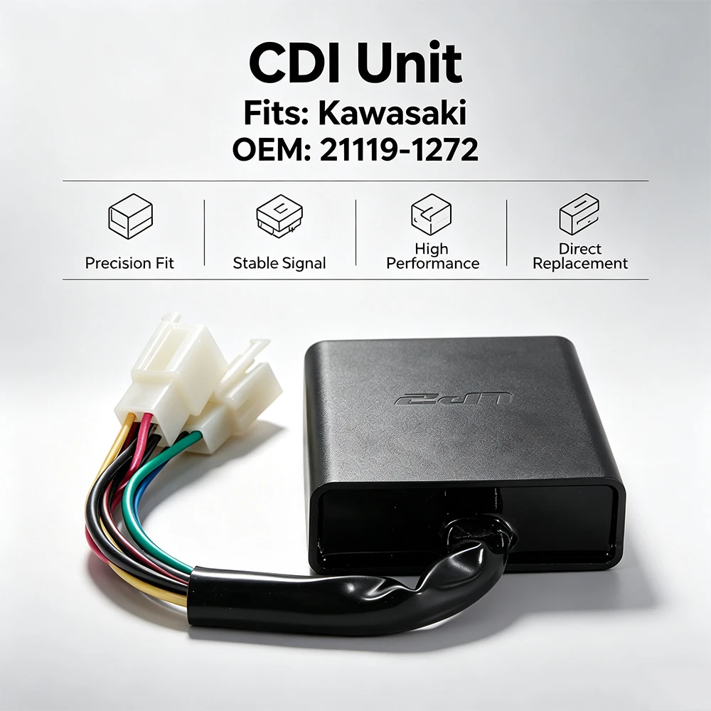 Motorcycle Ignition Controller CDI Relay for Kawasaki KLR650 1990-2007  Tengai KL650 B2 1990-1991  OEM:21119-1272