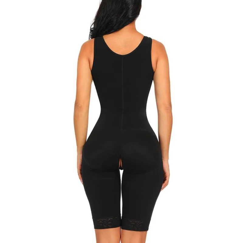 Women's Full Body Shaper Butt Lifter Bodysuit Open Bust Abdominal Control Flat Belly Shapewear High Waist Female Corset