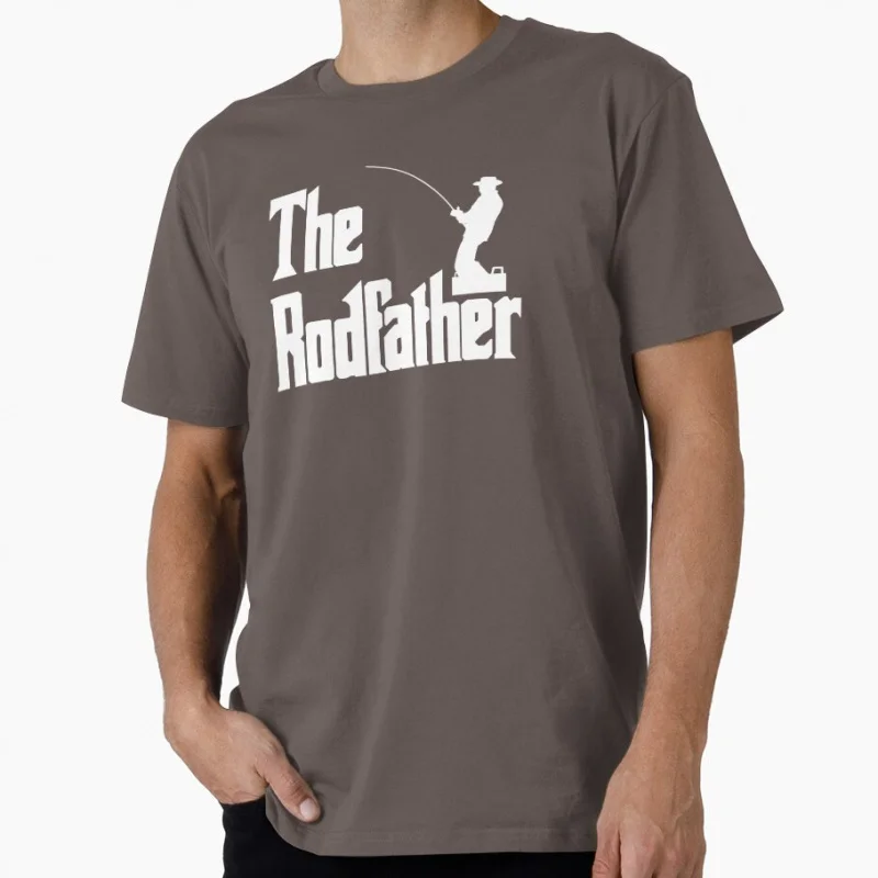 The Rodfather funny Gift t shirt for man The Godfather Retro film Graphic Clothes 100% cotton print Tee All size Tops S-6XL