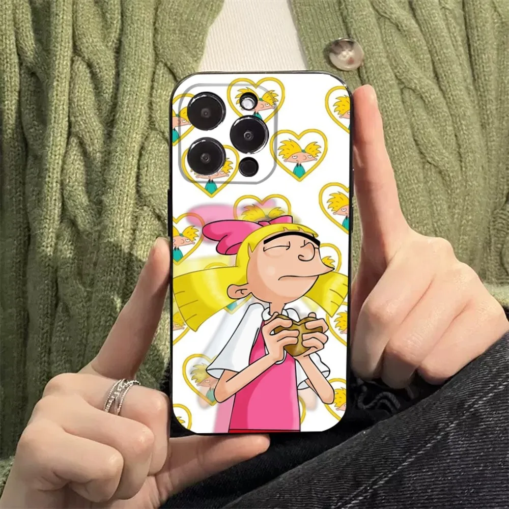 حافظة هاتف كرتونية باللون الأسود غير اللامع ، غطاء سيليكون ناعم ، F-Fondos ، مناسبة للآيفون ، من من من من من من من من من من X X X X X X X X X X X X X X SE Mini