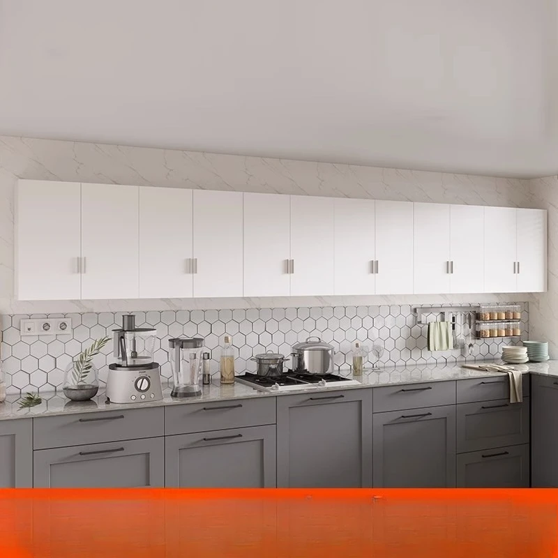 حزمة تركيب المطبخ معلقة خزانة الجدار شنقا تخزين شرفة غرفة نوم جدار تخزين أعلى #2