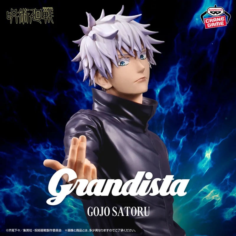 

Genuine Bandai Banpresto Jujutsukaisen Grandista Gojo Satoru PVC Original Anime Figure Model Collector Figurine Toys Gift Doll
