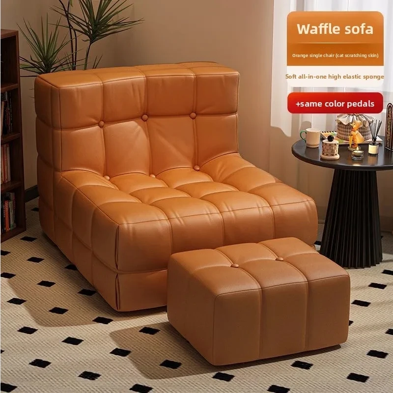 

Lazy Sofa Personalized Sofa Chair Bedroom Single Small Sofa Balcony Leisure