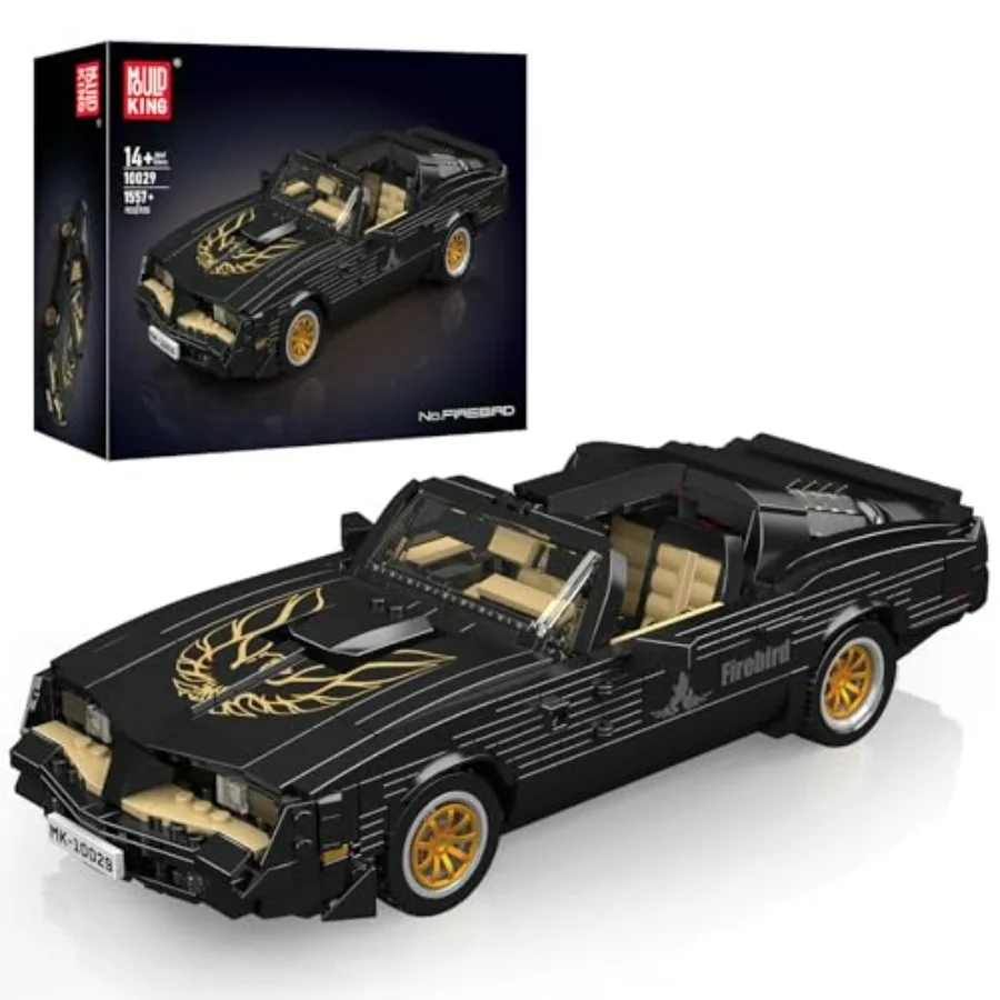 

Static Racing Car Building Kit for Adult 1 557 Pieces Sportscar Model Toys MOC Bricks Collectible Building Blocks Red