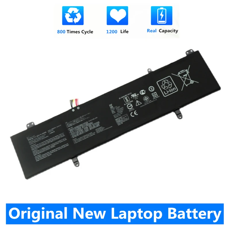 

CSMHY Оригинал 42Wh B31N1707 Аккумулятор для ноутбука ASUS VivoBook S14 S410UQ S410UN S41OUN S4100V S4100VN S4200U X411UA X411UQ