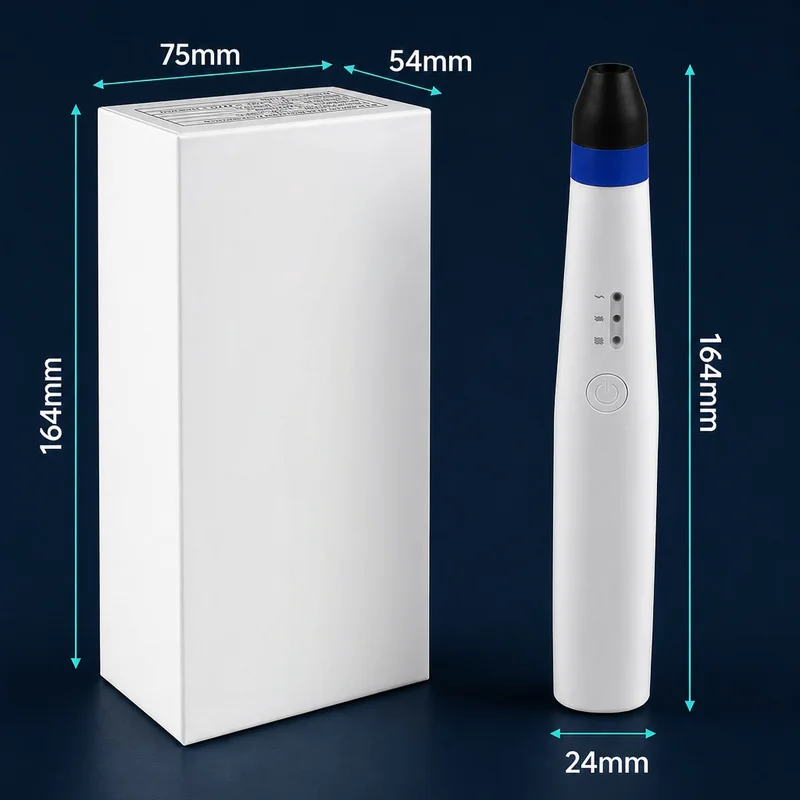 VVDental Canal Filling Pen Gutta Percha Obturation Function,Cordless Design with 3 Touch-Controlled Temp Settings 150/200/220°C
