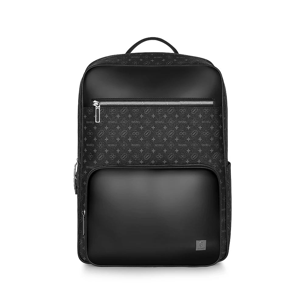 WiWU Laptop Backpack 15.6 Inch PVC Travelling Backpacks Anti-theft Fingerprint Lock Laptop Bag for MacBook Pro 16.2 Back pack