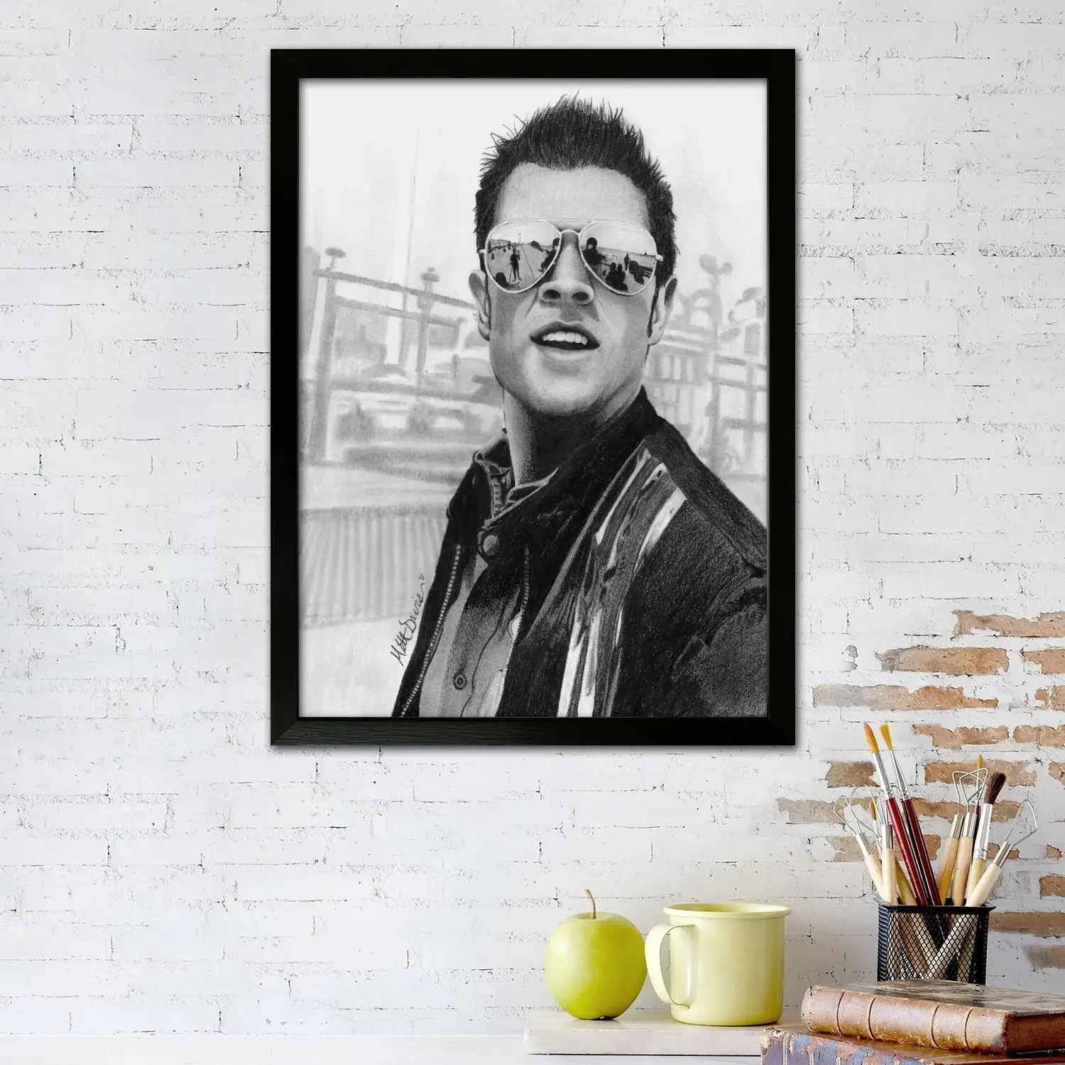 johnny knoxville Actor Canvas Art Poster and Wall Art Picture Print, Modern Family Bedroom Decor Posters,Decorative painting