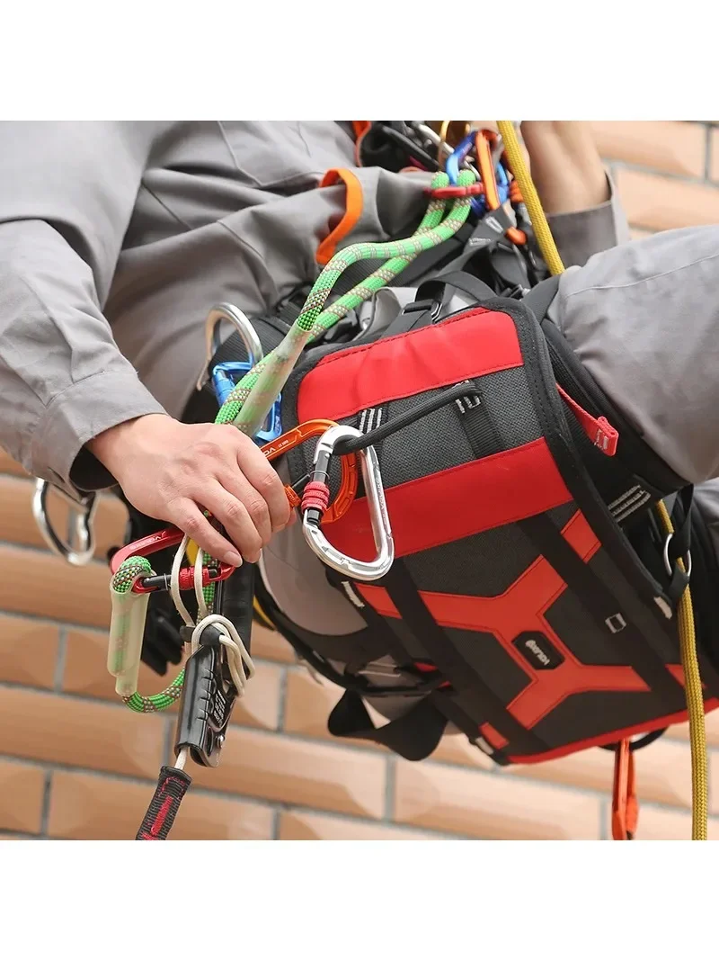 Aluminum Nylon Suspension Seat Safety Harness Chair for Work at Height Climbing Equipment