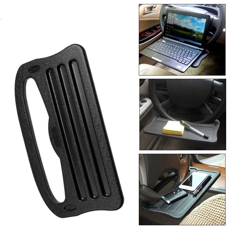 Car Notebook Holder Tablet Multi-function Steering Wheel Card Table Car Dining Wheel Computer Table Workbench Accessories