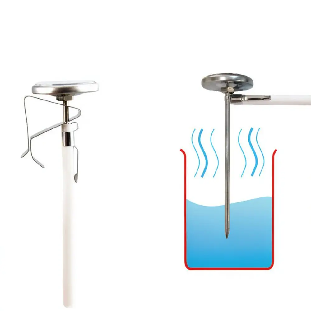Mechanical Food Stainless Steel Probe For Kitchen Cooking Home Brewing Coffee Milk Temperature Testing Device