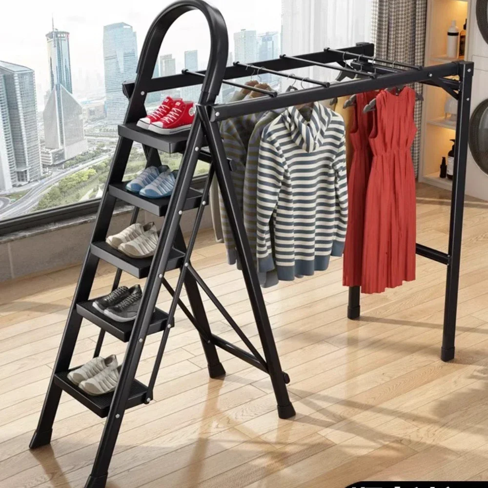 

Многофункциональная сушилка для дома двойного назначения из толстой углеродистой стали, складная, выдвижная