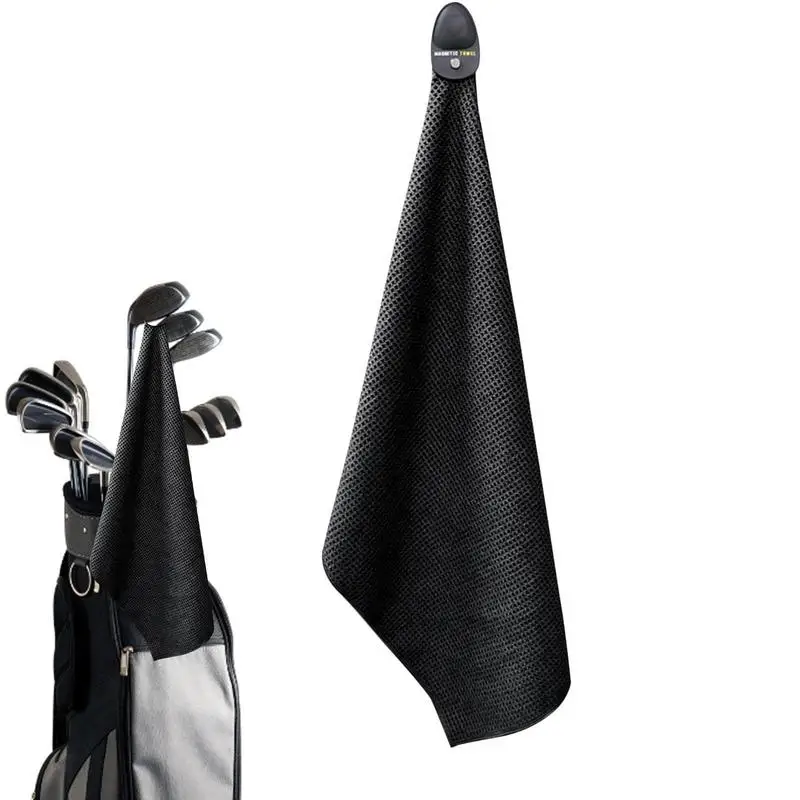 Magnetic Golf Towel Strong Magnetic Water AbsorptionSlim Towel Men's Golf Equipment Accessories Idea Gifts For Golf Lover