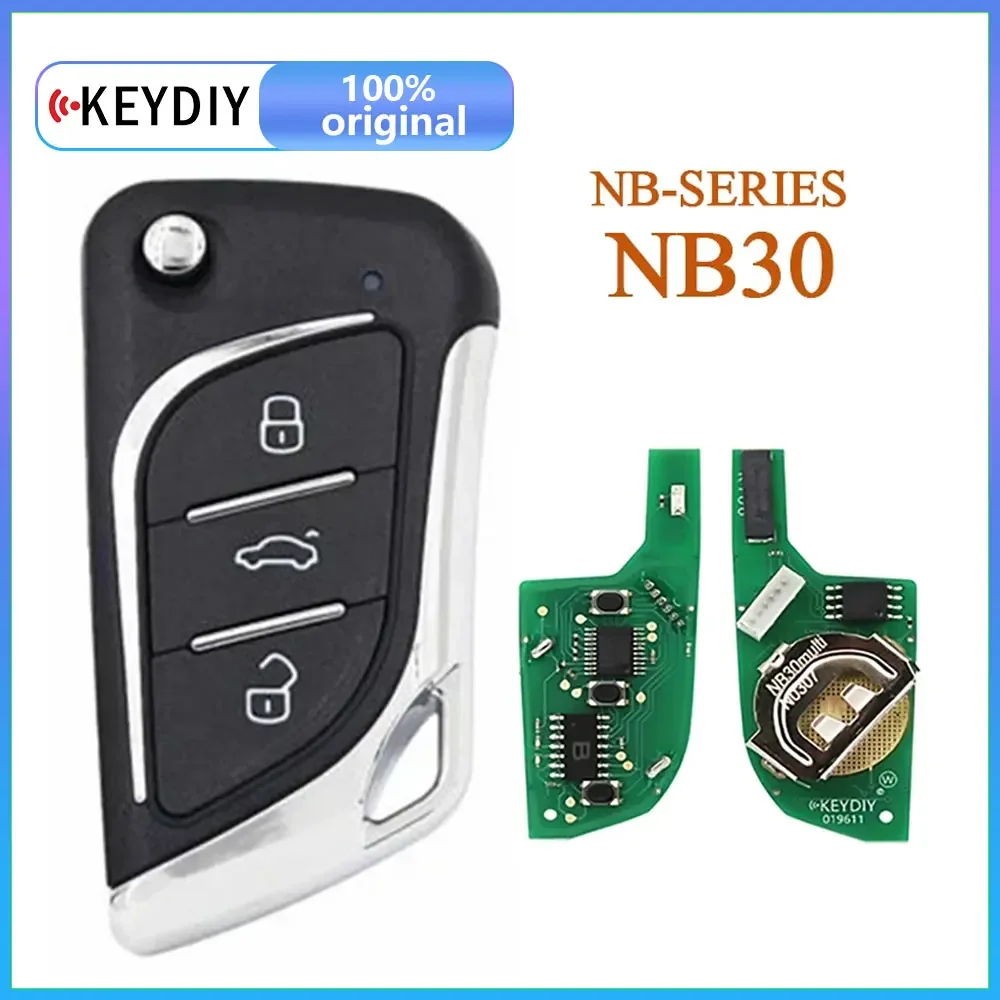 XRNKEY  KEYDIY Original KD NB30 NB series with PCF Multifunction 3 Buttons For KD900/KD MINI/KD MAX Key Programmer Remotes