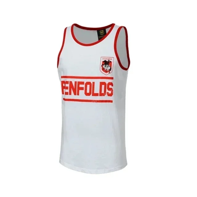 Maillot d'entraînement rétro Knights Singlet Rugby taille S--3XL (nom et numéro personnalisés)