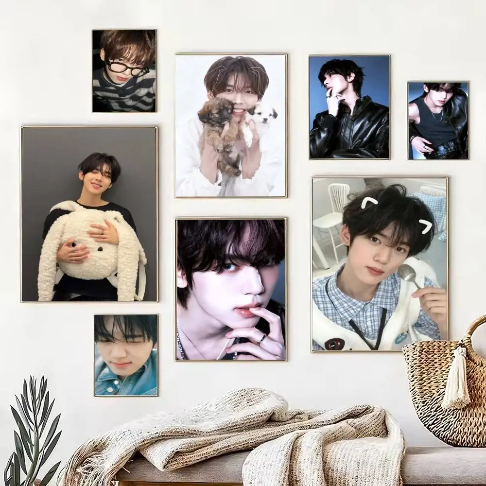 Star Han YuJin-n Noah  Poster High Quality Dorm Living Room Aesthetic Wall Decoration Painting Stickers Gift