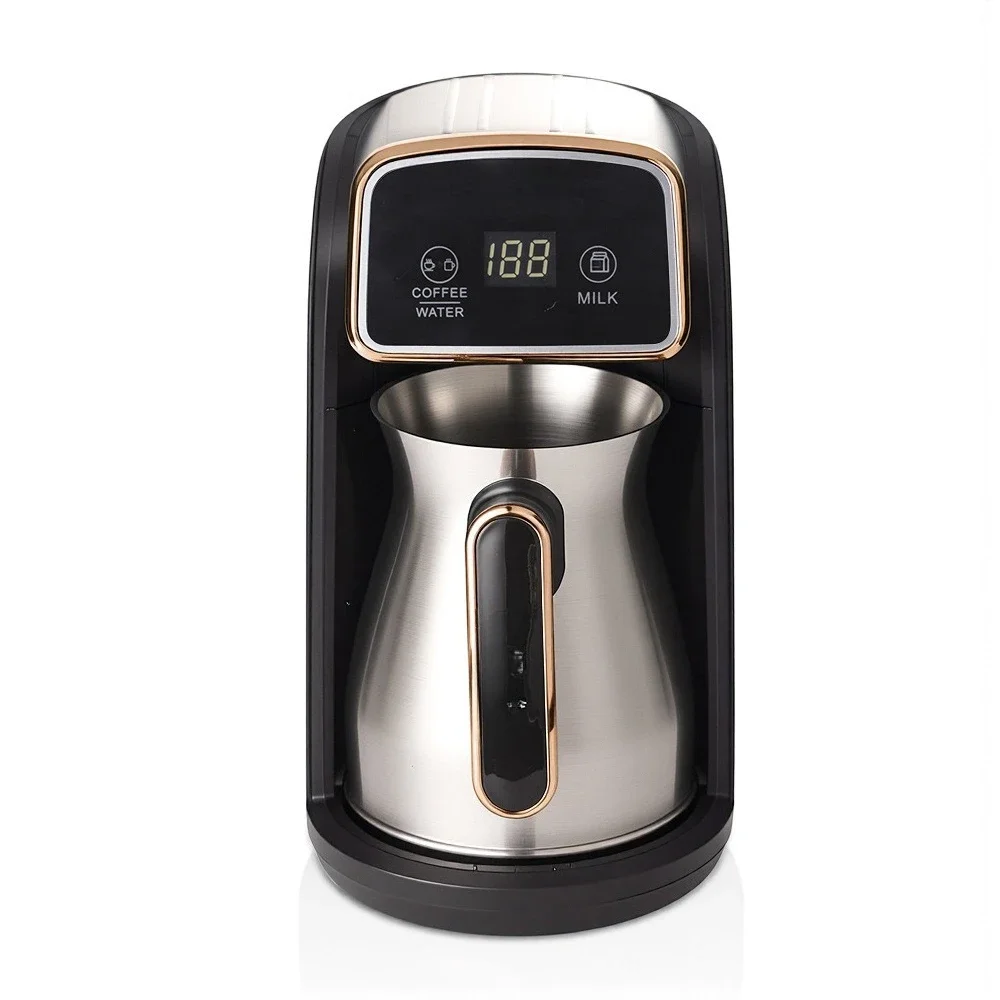 Electric Coffee Maker Stainless Steel Cup Turkish Coffee Maker Tea Maker Milk Heater Portable Travel Electric Espresso Utensils view 3
