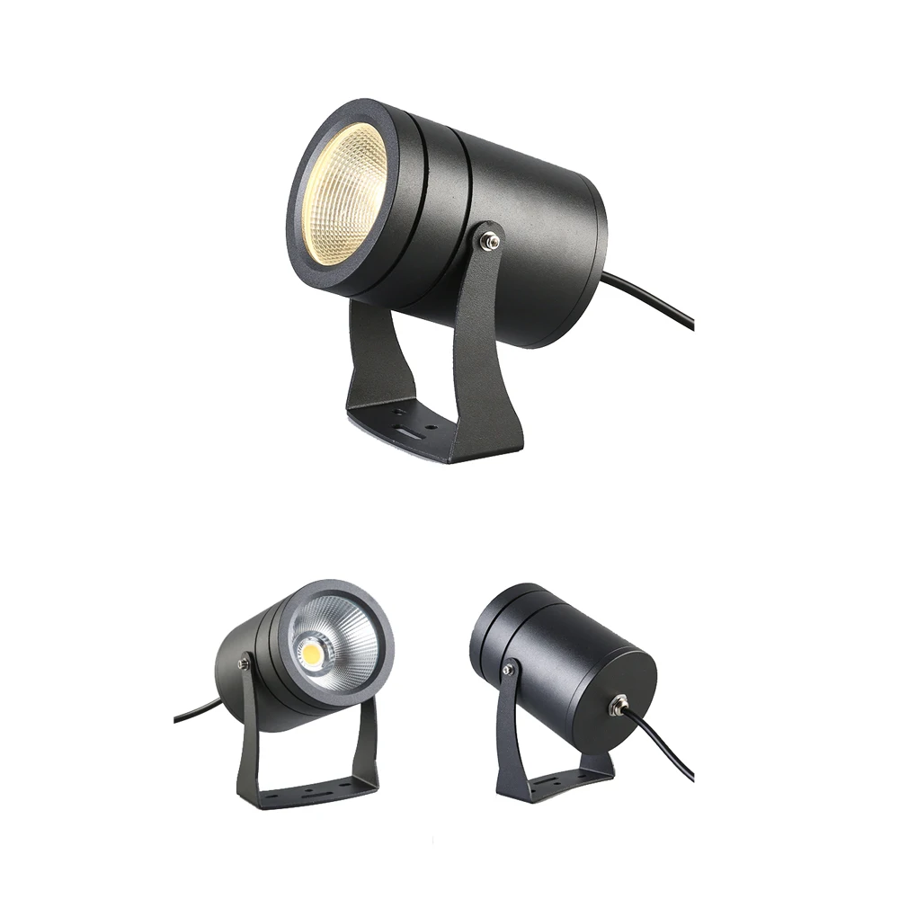 Outdoor Waterproof LED Tree Uplight, Plug In Ground Landscape Spotlight for Garden Lawn Villa