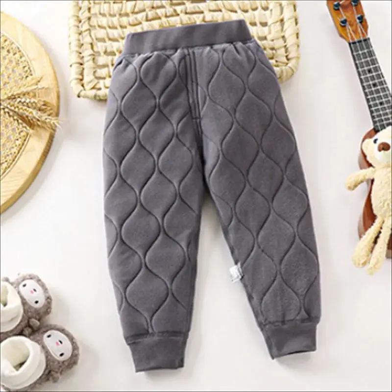 Children Warm Pants Autumn Winter Boys Girls Leggings Thicken Student Leggings Kids Trousers High Waist Pants Children Clothes