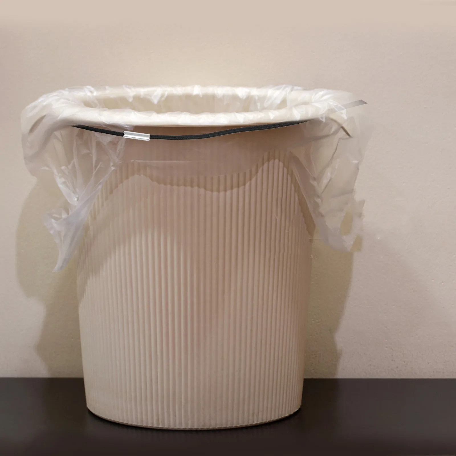 3Pcs Garbage Can Elastic Bands Stretchy Rubber Trash Bag Holder Bands Reusable Non-Slip for Small Medium Large Waste Bins Home