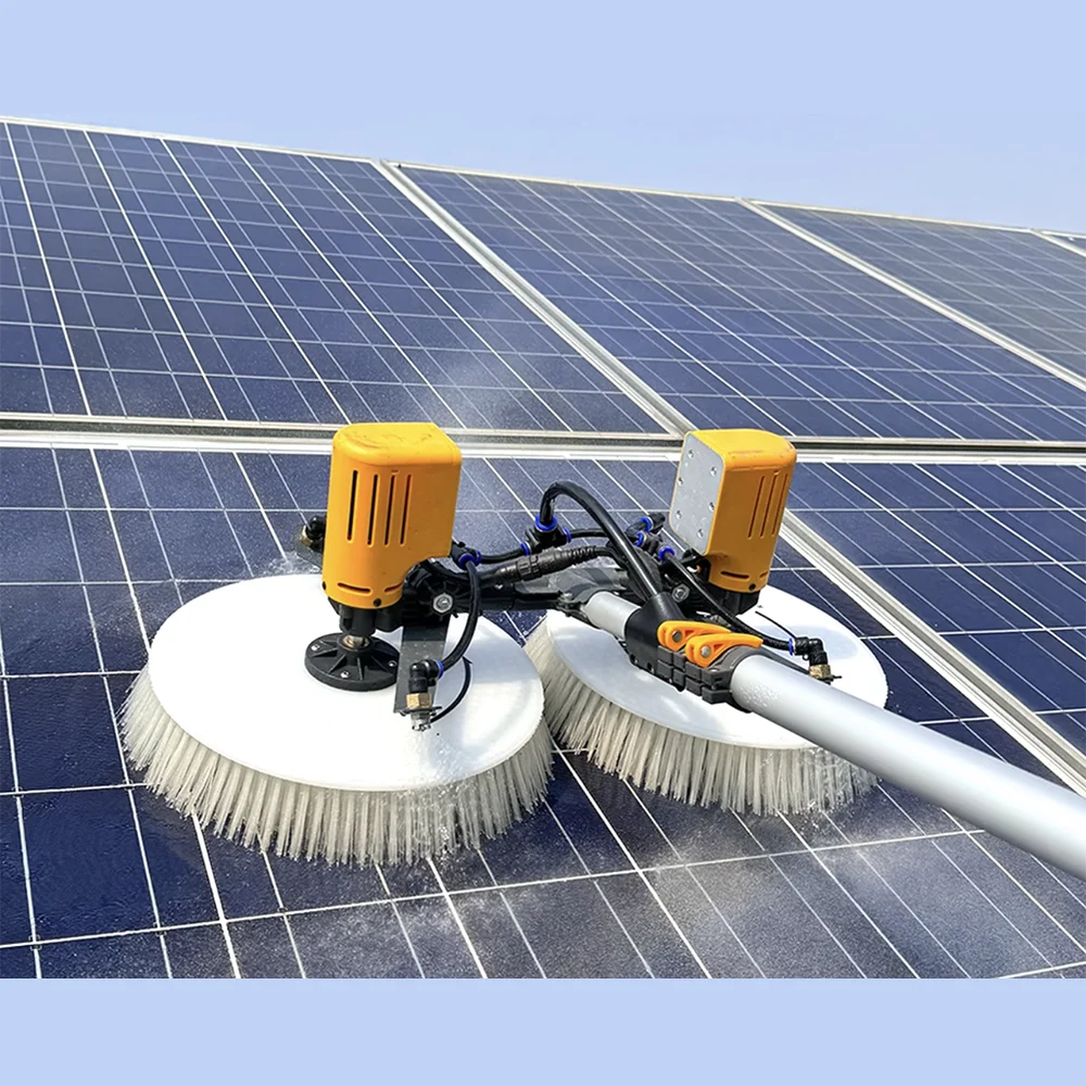 Dual power supply, professional version, 7.5m photovoltaic cleaning equipment solar panel cleaning tools power station cleaner