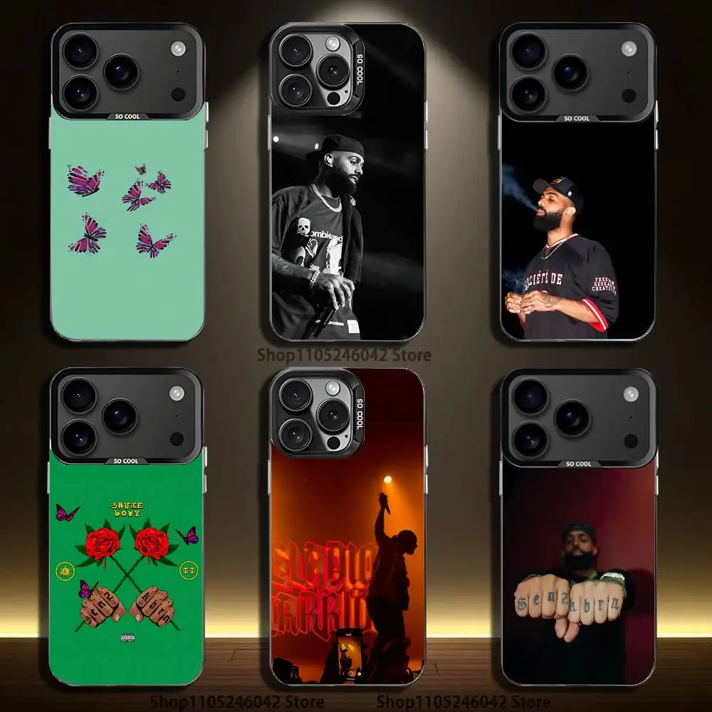 

E-Eladio Carrion Sauce Boyz For iPhone 17,16,15,14,13,12,11,Mini,Pro,E,SE4,XS,MAX Black Candy Matte Cover