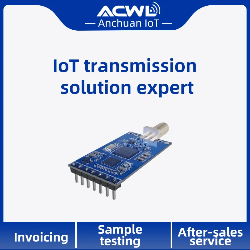 AC800T Low-Power Spread Spectrum Wireless Module Low-power Long-range Micro-power Wireless Module for Star-topology Networking