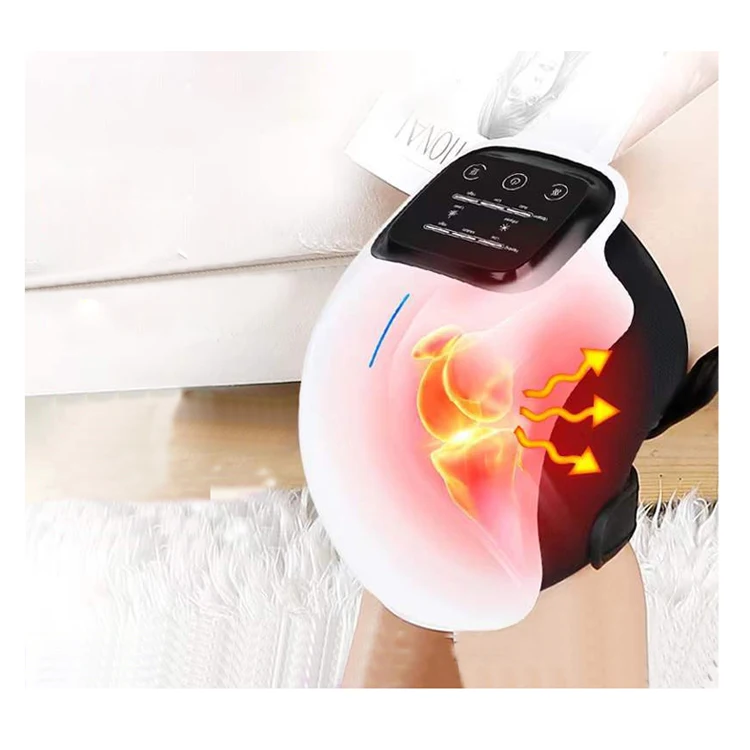

Hot Style Electric Heating Knee Pad Physiotherapy Thermal Insulation Vibration Massager Body Color Box Arthritis-Massage Product