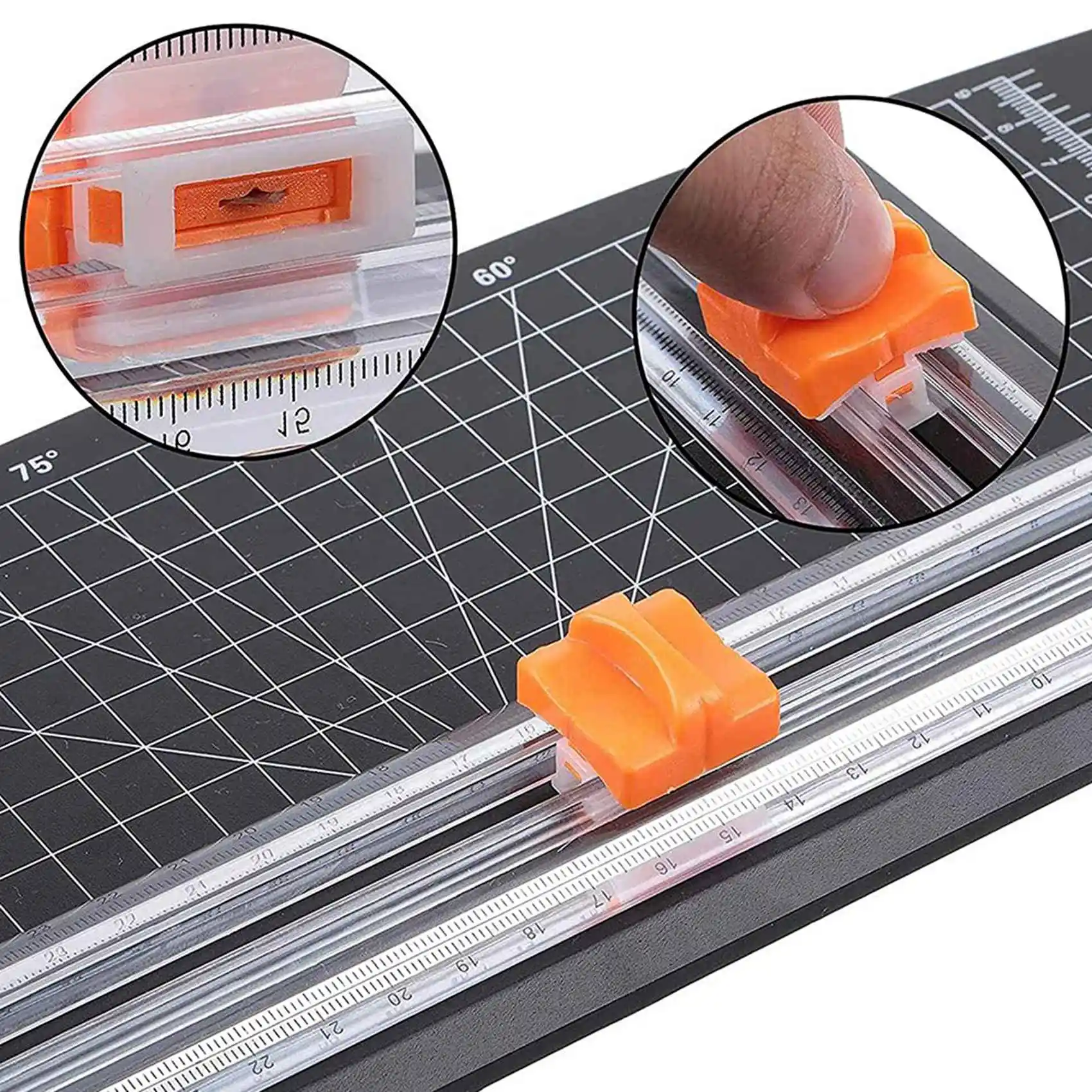 12 Pcs Paper Trimmer Replacement Blades Paper Cutter Blades Craft Paper Cutting Replacement Blades For A4 Paper Cutter